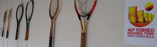 expo raquetas antiguas